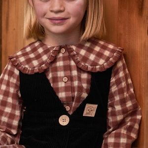 Pastel like burberry kids girls blouse size 10